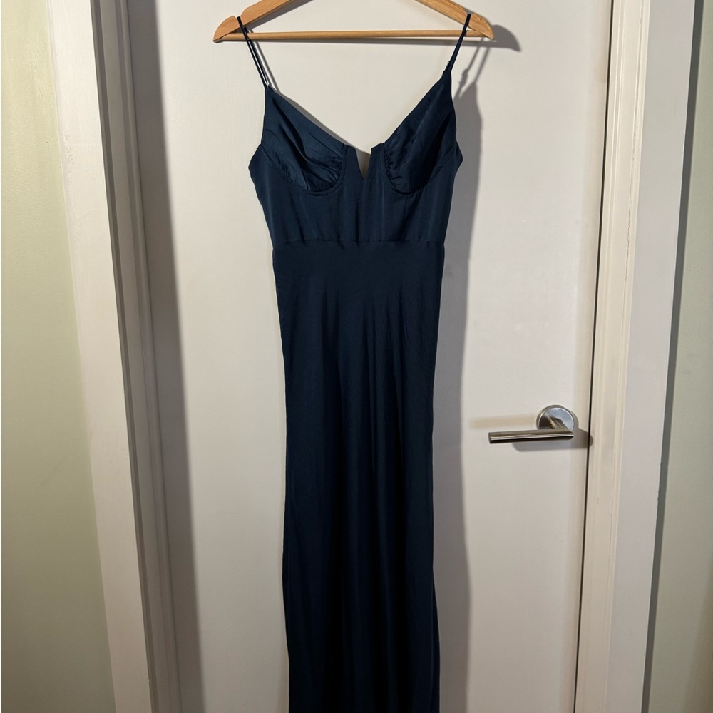 Hello Molly Navy Midi Dress